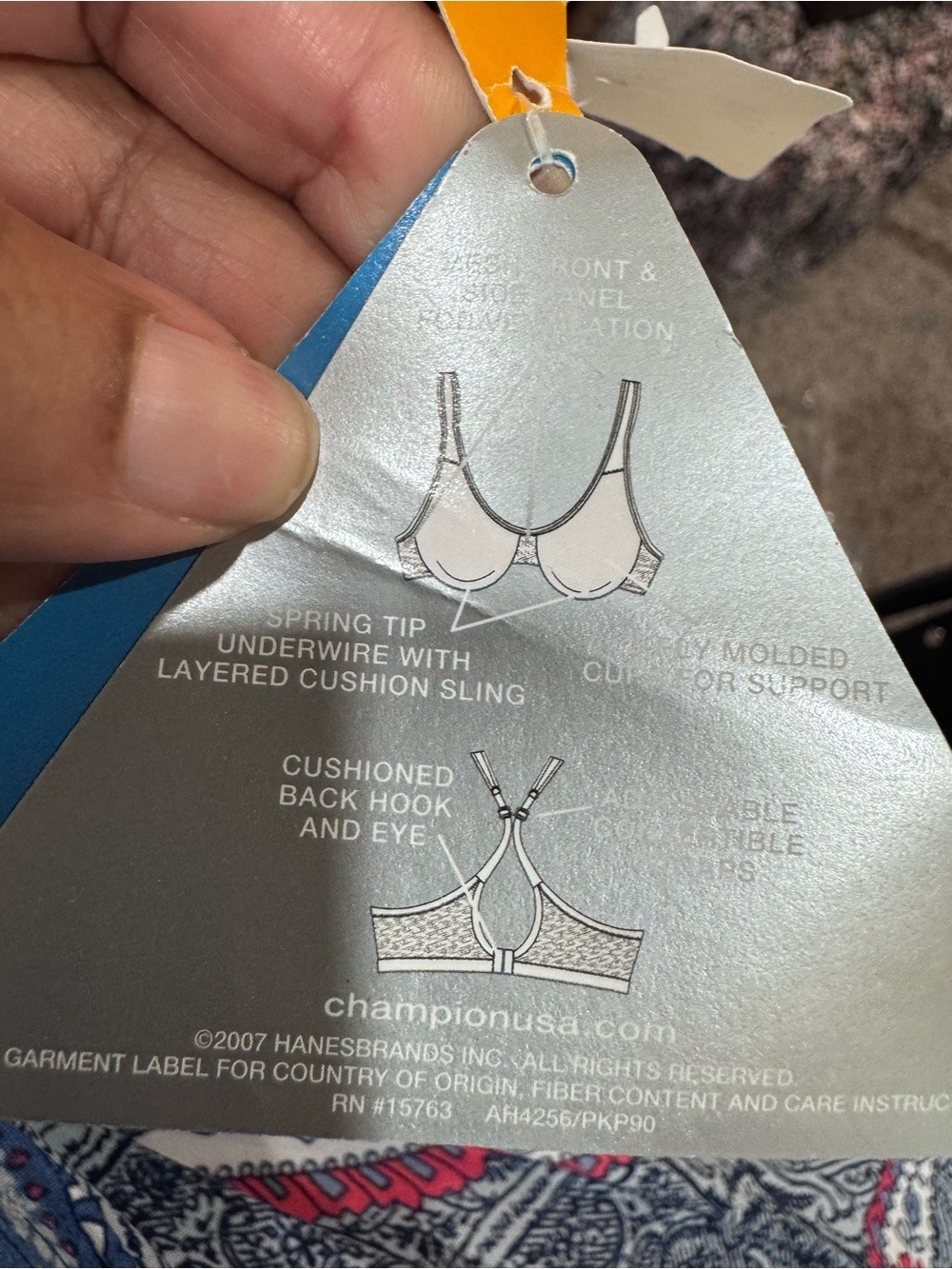 Champion Women's "No Poke Wire" Sports Underwire Bra - Picture 5 of 9